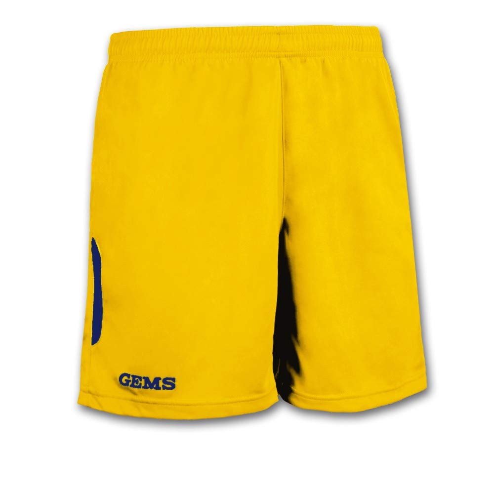 GEMS PD03 Missouri Shorts Unisex Yellow XXS