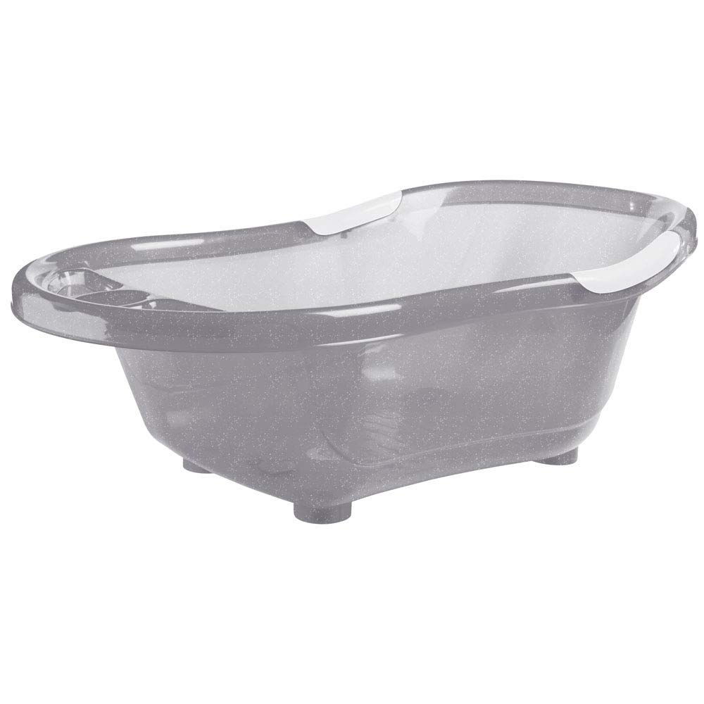 dBb Remond Baignoire Rigide Grise Translucide Pailletée Gris