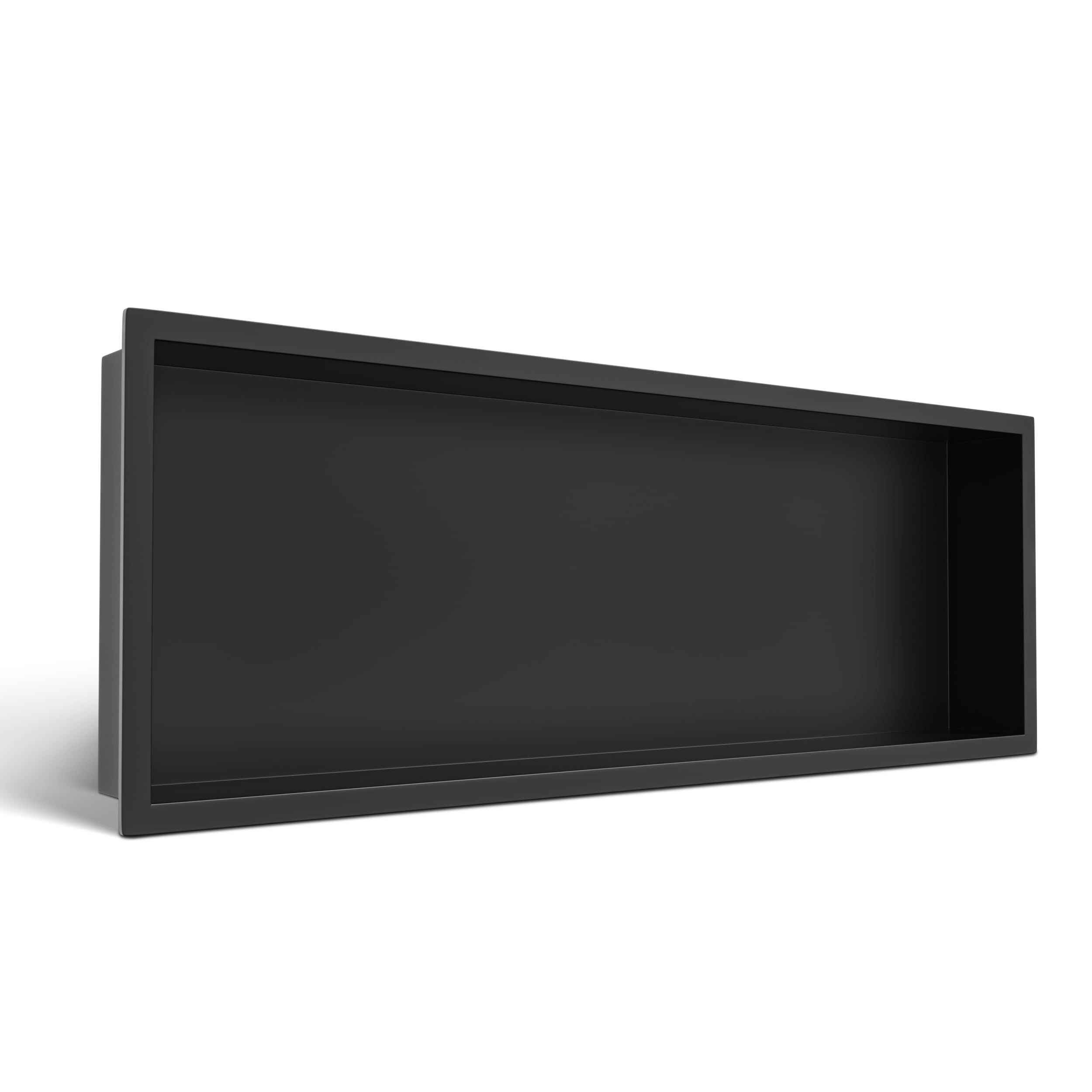 Wall-Box One Acero Inoxidable Negro 90x30x10cm Nicho de Ducha de Pared Impermeable