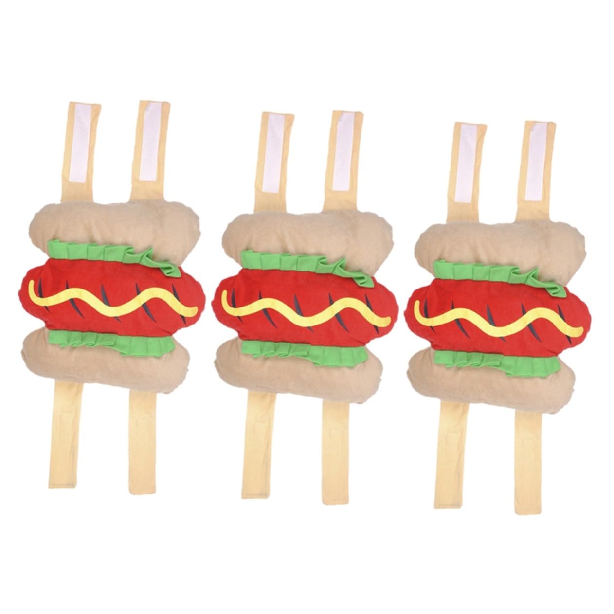 POPETPOP 3 Pezzi Costume Divertente Per Cani Halloween Pet Cosplay Suit Comodo Abbigliamento Per Animali Domestici Taglia S