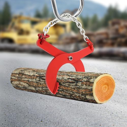 Pinza di fissaggio per bordi, morsetti di sollevamento verticali, pinza di sollevamento per pietra, pinza di sollevamento, per sollevamento e trasporto, apertura regolabile (rosso, 4409.25 LBS)