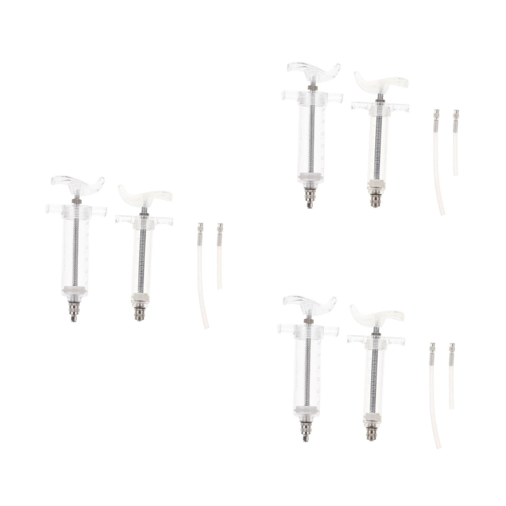 BESPORTBLE 3sets Attrezzature per Nutrire Pulcini e Siringhe per Uccelli Tubo Flessibile e Guarnizioni per Allevatori di Cocorite e Pappagalli
