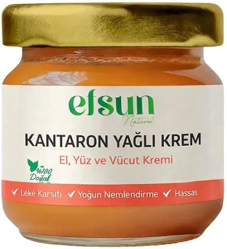 St. John’s Wort Oil Cream for Face, Hands & Body – Intensive Moisturizing Cream for Sensitive & Dry Skin – Anti-Blemish Herbal Skin Care – 29ml