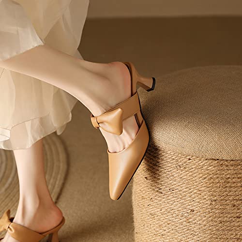 MRKEWUNEY Fashion Womens Mules Sandals Eu32-484