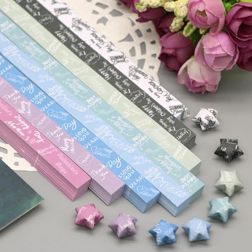 540 Sheets Origami Paper Stars DIY Hand Crafts Origami