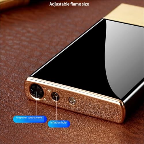 Encendedor de butano ultrafino con cuerpo de metal de alta durabilidad 5
