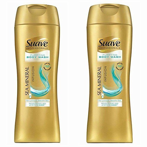 Suave Professionals Sea Mineral Infusion Purifying Body Wash 12 Oz (Pack of 2)