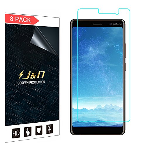 Dipos Pellicola Protettiva Crystalclear Per Nokia 1 Plus, 2 Pezzi, Taglio Laser, HD, Anti Graffio, Made In Germany - 3