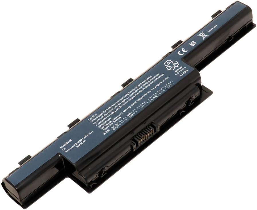 BattPit Laptop Battery for Acer Aspire E1-471 E1-531 E1-571 E1-571G E1-771 E1-772 E1-772G E1-571-32324G50Mnks E1-571-53216G75mnks E1-571G-33124G50Mnks E1-771-6458 - [6-Cell/4400mAh/48Wh]