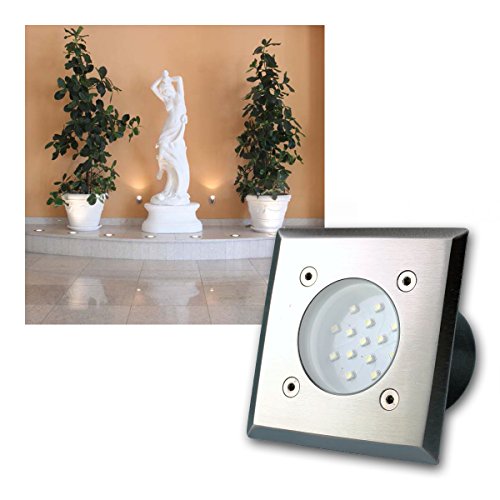 Preisvergleich Produktbild Kanlux Gordo DL-LED14L LED Bodeneinbauleuchte, IP66, eckig ABVERKAUF