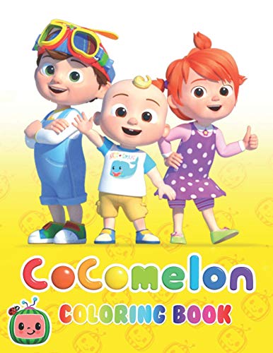 COCOMELON COLORING BOOK: SHAPES COLORING PAGES, 123 COLORING PAGES, ABC COLORING PAGES, OTHER COLORING PAGES (Amazing Coloring Book For Kids)
