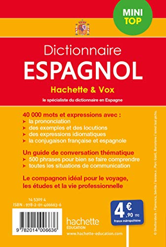 Dictionnaire Hachette Vox - Bilingue Espagnol MINI TOP – vue 2