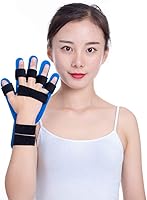 Vista 1 de Férula para dedos Separador de dedos Puntos ortopédicos Mano Muñeca Entrenamiento Ortesis Dispositivo de Ortesis Soporte Flex Spasm Tabla