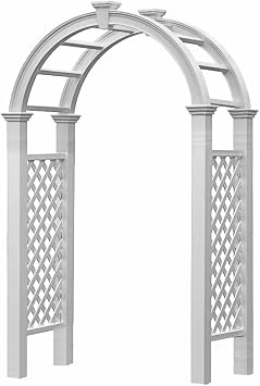 Nantucket Legacy 60W x 94H Vinyl Arbor