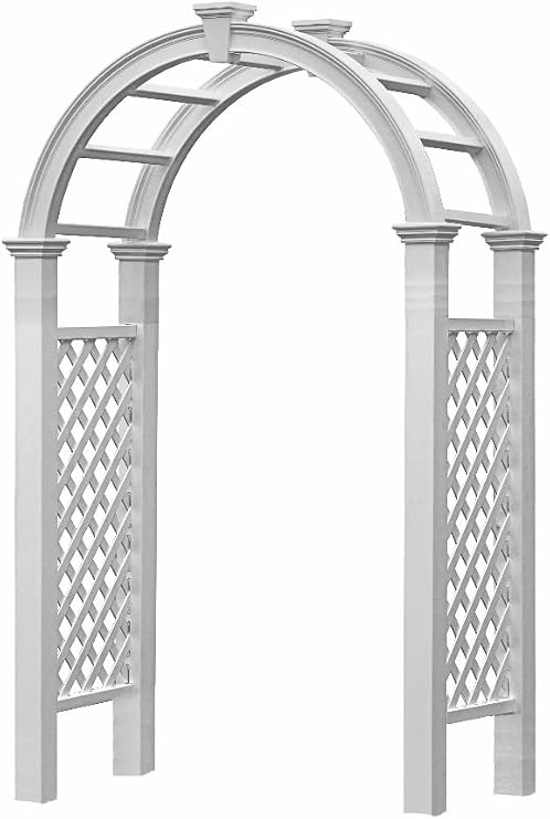 Nantucket Legacy 60W x 94H Vinyl Arbor