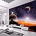 Produktbild Paratisimple Paper Benutzerdefinierte Tapete Modern Space Planets Moon Mars Traum vom Wohnzimmer Hintergrund für Wände 3 DTapete 3d wandbild tapeten vintage Moderne Papier-300cm×210cm