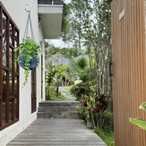 MeHurr Schraubhaken Klein Edelstahl 10 Stück, Haken zum Schrauben 3x40mm, Deckenhaken A2 V2A, Hakenschrauben mit Gewinde, Einschraubhaken für außen, Gewindehaken M3, Becherhaken Rostfrei