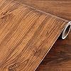 Amao Faux Wood Paper Film Vinyl Peel and Stick Wallpaper Self-Adhesive ...