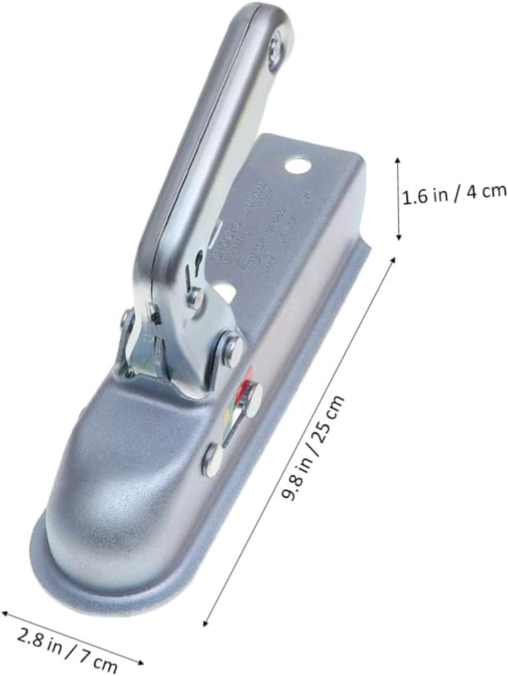 ERINGOGO Trailer Socket 50x50mm Square Tube Tow Ball Trailer Hitch Towing Parts