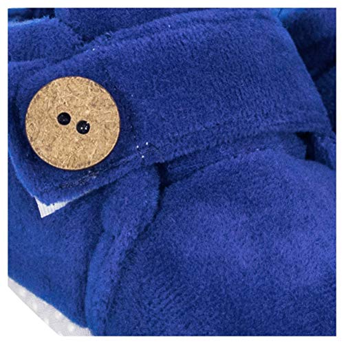 Image of Neska Moda Baby Boys & Baby Girls 6 to 12 Months Velvet Booties