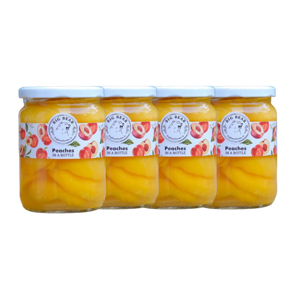 Big Bear Farms Peaches In a Bottle 500 Grams, Pack of 4 (B0CRL7YRK2) Amazon Price History, Amazon Price Tracker