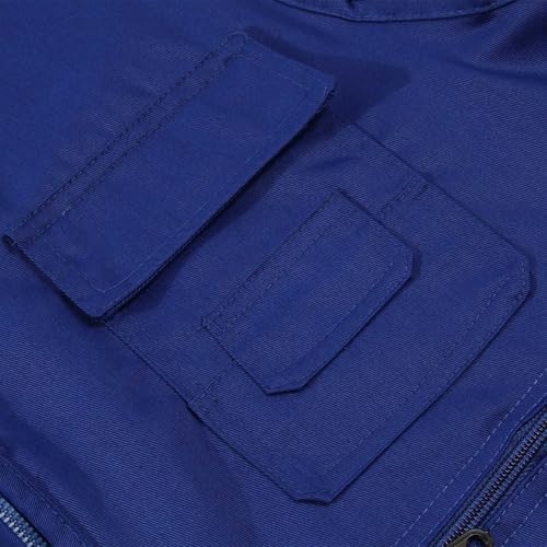 Cargo Vest for Men Utility Fishing Vests Outdoor Summer Lightweight Work Vests Zip Up Sleeveless Vest with Pockets4