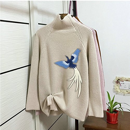 4 Pieces/Set Phoenix Bird Embroidered Patch Sew On Chinese Style Iron On Patch Clothes Applique Garment Diy Accessory（ Blue + White） #TOP6