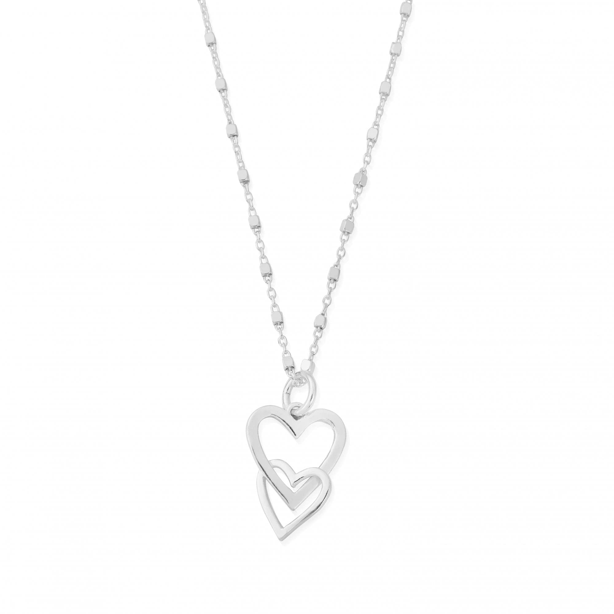 ChloBoValentines Day Interlocking Love Heart Necklace SNDC572