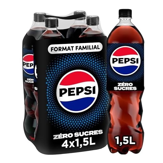 Pepsi Zéro 4x1,5L Pack
