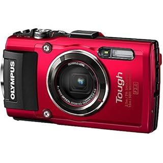 Olympus Stylus TG-5 Fotocamera Compatta, Rossa