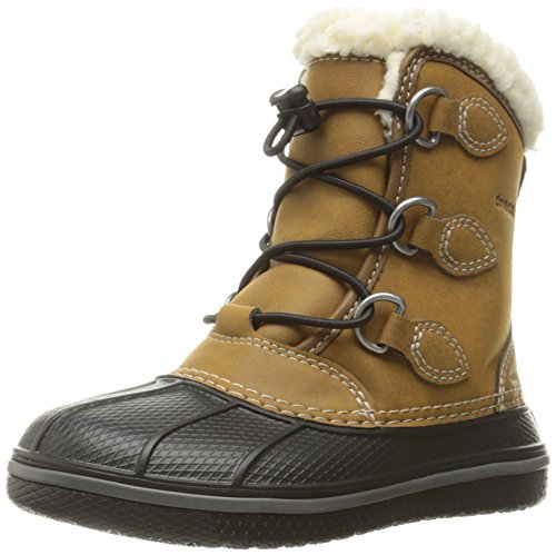 crocs AllCast II Pull-On Boot (Toddler/Little Kid/Big Kid), Wheat, 9 M US Toddler