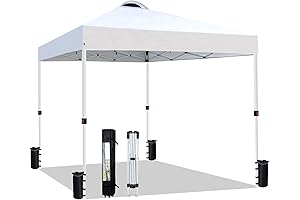 10x10 Commercial Heavy Duty Pop Up Canopy Tent Sun Shade