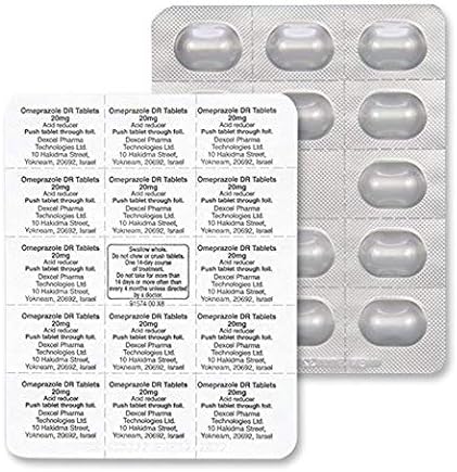 GoodSense Omeprazole Delayed Release, Acid Reducer Tablets 20 mg, 42 Count (2)