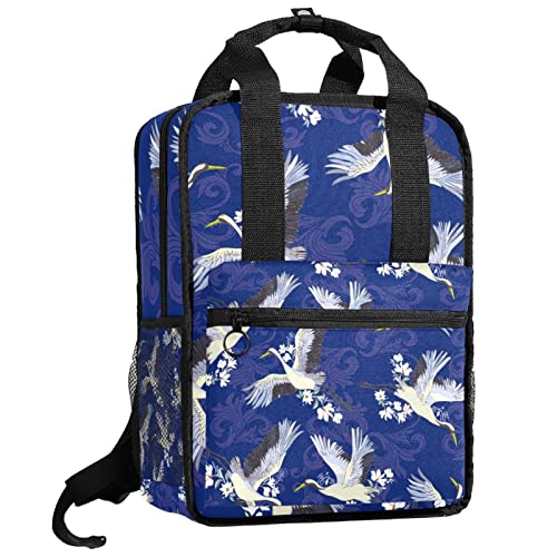 Sac à dos pour garçons fini les affaires perdues motif oiseaux tropicaux