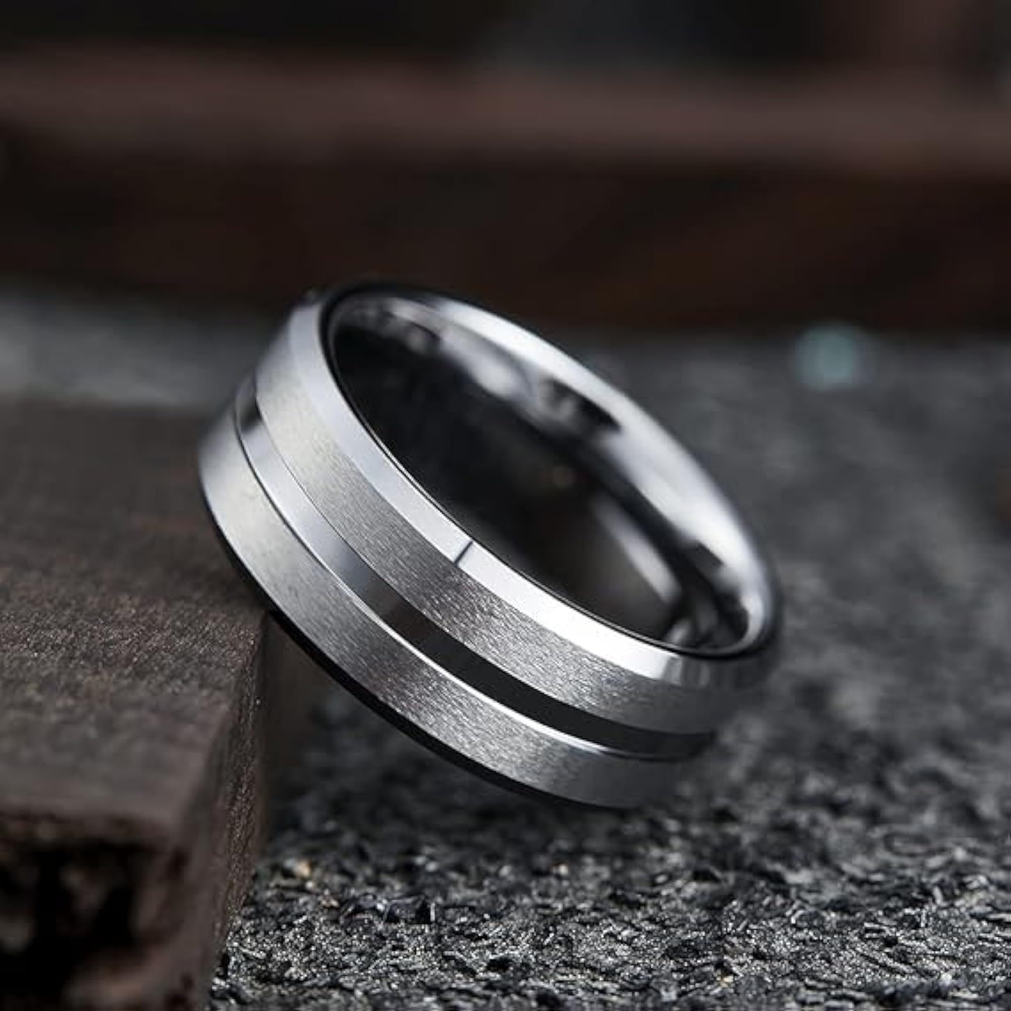 Silver Rings Combo for Men, Stylish Set of 3