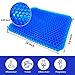 Egg Gel Seat Cushion, Breathable Gel Cushion Chair Pads with Non-Slip Cover for Home Office Car Wheelchair, Honeycomb Design Egg Seat Cushion As Seen On TV