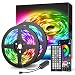 32.8ft LED Strip Lights APP Control Color Changing Rope Lights with Remote, Music Sync Built-in Mic, SMD 5050 RGB Light Strips RGB LED Strip (32.8Ft APP+Remote+Mic+3-Button Switch)