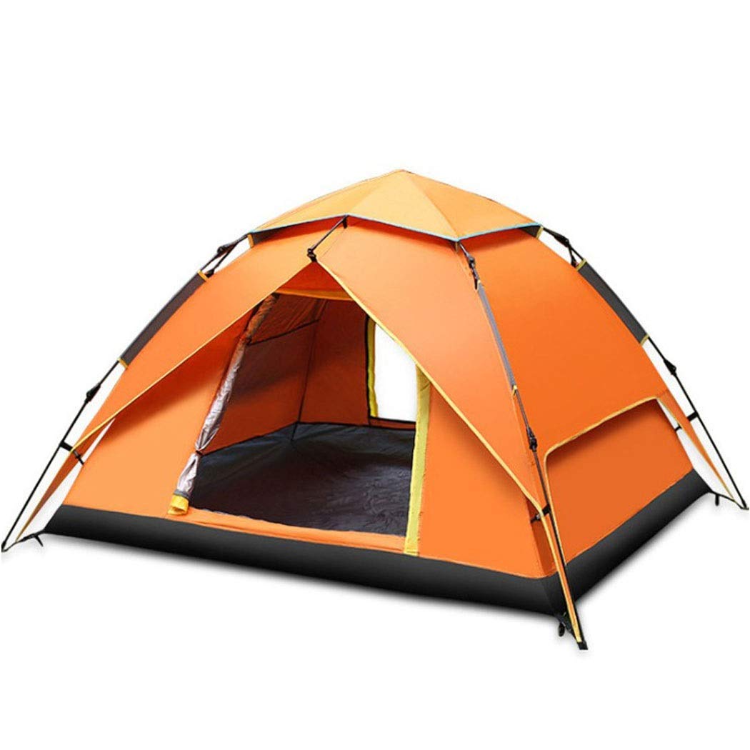Tente 2 personnes automatique verte pour camping et loisirs