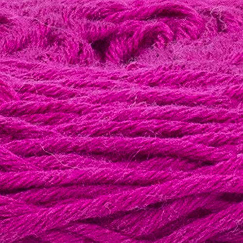 Image of Lion Brand Yarn, Coboo Cotton Blend Crochet Yarn, Magenta, Pink, 1 Pack