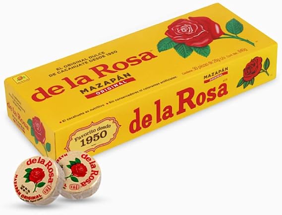 De la Rosa Mazapán 30 piezas 28 grs : Amazon.com.mx: Alimentos y Bebidas