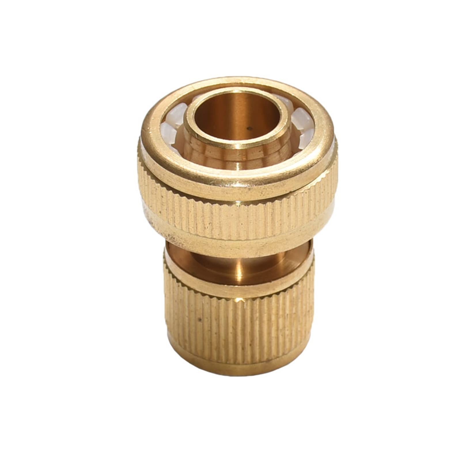 Adaptador de Conector de Utilidad Adaptador de Conector de Manguera Manguera de Latón Conector Rápido Manguera de Jardín 3/4 Conector Dere de Latón Conector de Manguera de Jardín Accesorios de Riego p