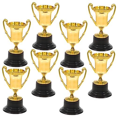 HEASOME 8 Pçs Pequeno Troféu Troféu Adereços Decoram Brinquedos Infantis Infantis Realistas Troféu M