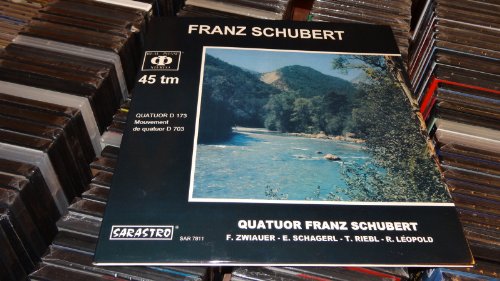 Quatuor Franz Schubert Sarastro Audiophile LP 45 RPM le prestige du vinyle 12"