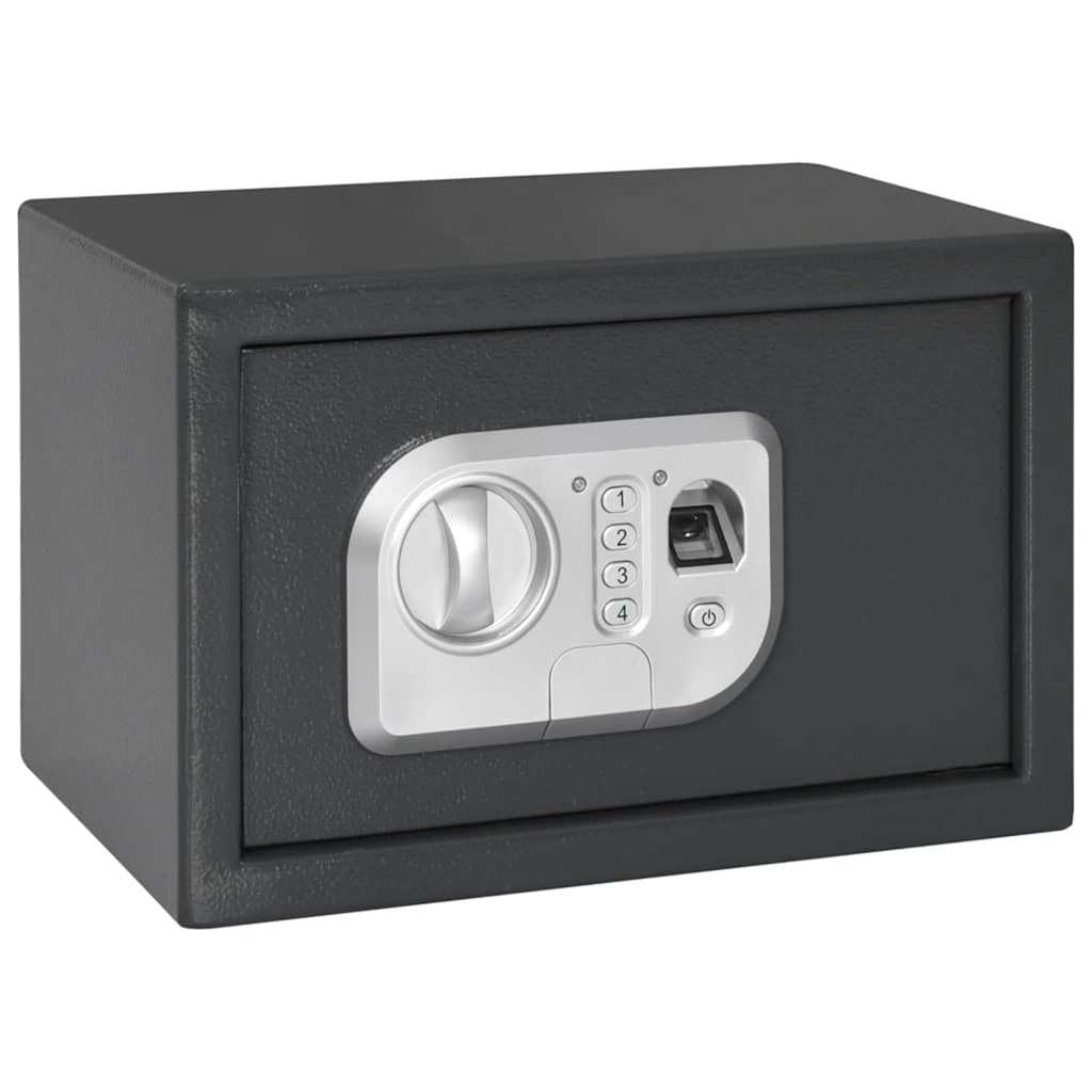 Caja Fuerte Digital Gris Oscuro 31 x 20 x 20 cm Acero,Casa y jardín,Seguridad empresarial y del hogar,Cajas Fuertes,4.58kg-42011310