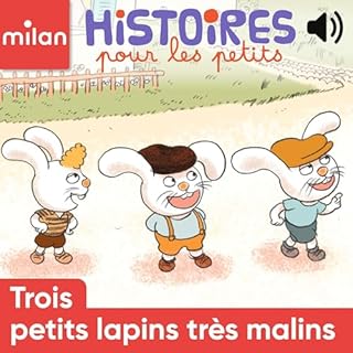 Page de couverture de Trois petits lapins tr&egrave;s malins