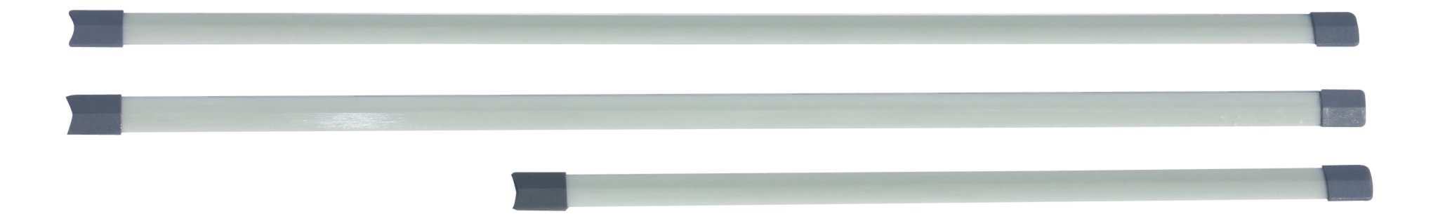 Holt Unisex Laser/Ilca Replacement Batten Set, Grey, One Size UK