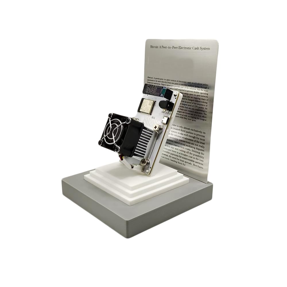 Amazon.co.jp: NEW Bitaxe Gamma 601 bitcoin miner btc miner Solo Miner  1.2TH/S 18W BM1370 – Antminer S21 Proベースの高効率ASICマイナー ビットコイン（BTC）専用マイニング  with PSU : パソコン・周辺機器