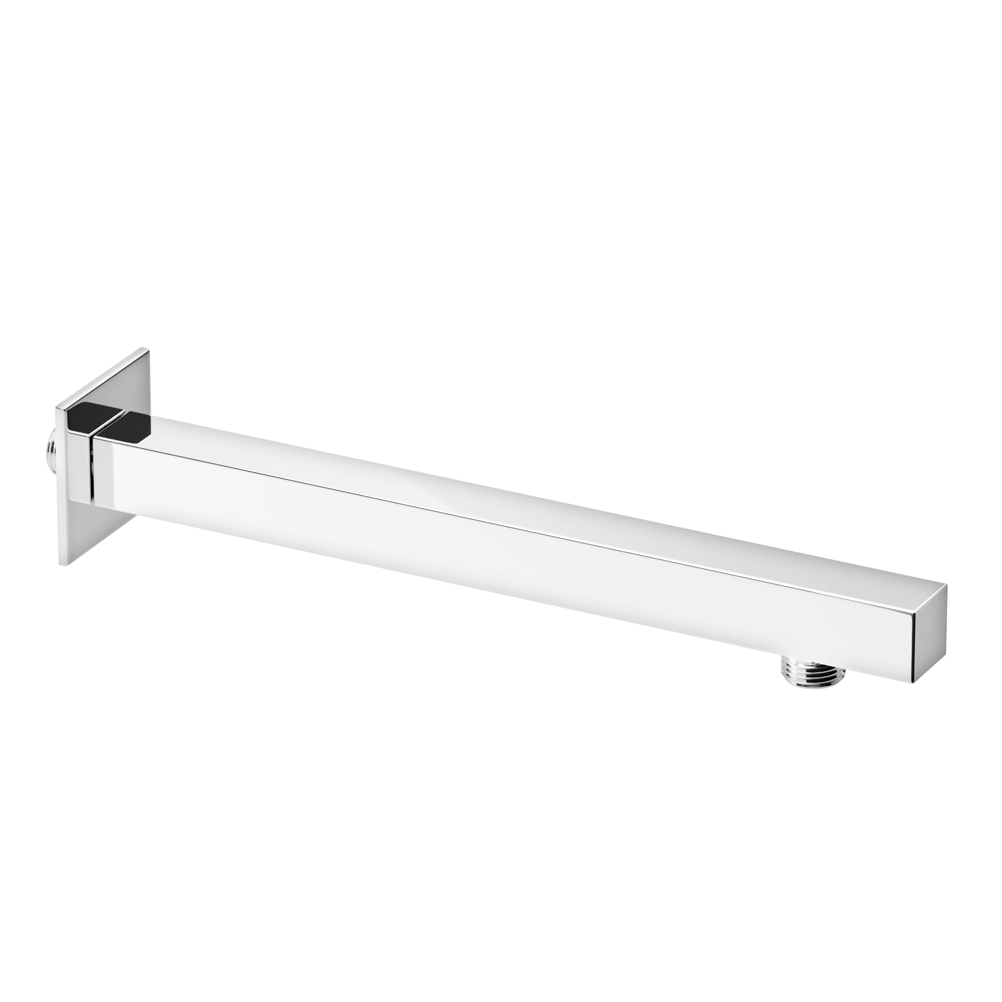 Pixaflo Stainless Steel Shower Arm with Wall Flange (SQUARE 12 Inches L-TYPE, 1) (B0C8HZTT1S) Amazon Price History, Amazon Price Tracker