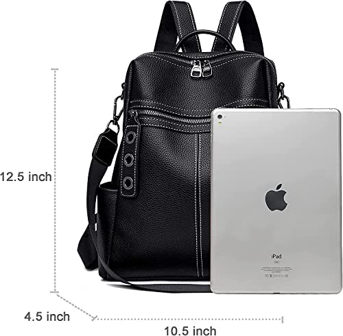 Image of Women High Qulity Multipurpose Backpack Handbag Purse, Travel Backpack Shoulder Bag for Ladies,Girls,Unisex