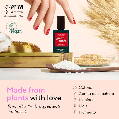 Manucurist - Green Flash Flash Smalti 15 Ml Nero Unisex - 4